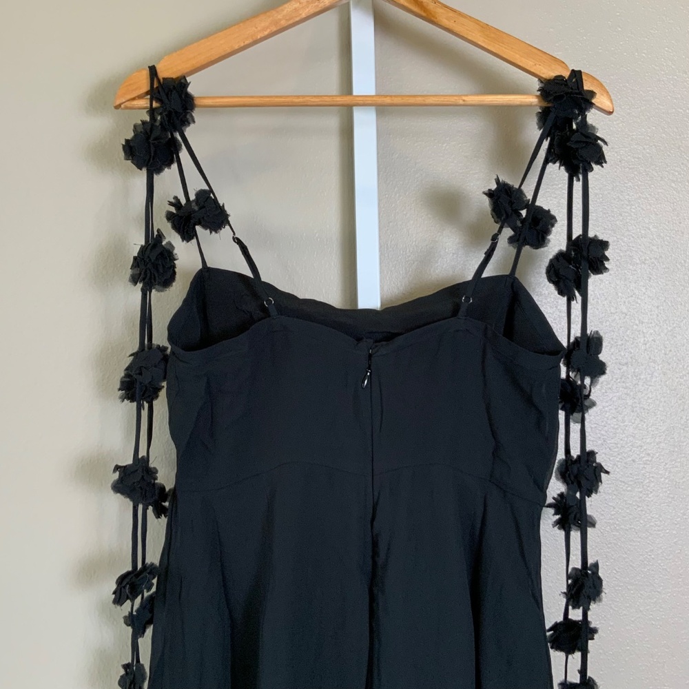 J. Crew Collection Rosette-strap Sheath Dress in Chiffon - Picture 14 of 16